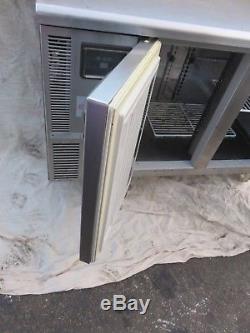 Gram 2 door under counter fridge / Pizza prep Counter priced to sell
