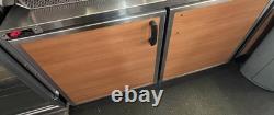 HAK INTERNATIONAL Commercial Undercounter Fridge, Shelves, Digital Display