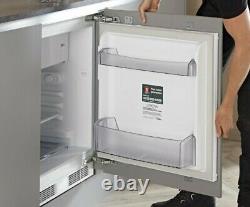 HJA6132 Lamona Integrated White Fridge With Ice Box 3 year manufacturer warranty