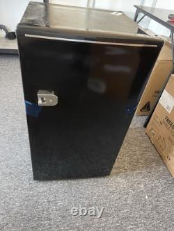 HOMCOM 85L Freestanding Under Counter Fridge with Chiller Box Black