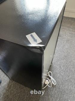 HOMCOM 85L Freestanding Under Counter Fridge with Chiller Box Black