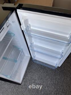 HOMCOM 85L Freestanding Under Counter Fridge with Chiller Box Black