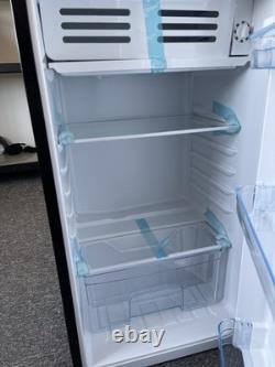 HOMCOM 85L Freestanding Under Counter Fridge with Chiller Box Black