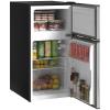 Homcom 88l Under Counter Fridge Freezer With 5-setting Thermostat