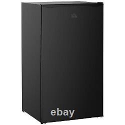 HOMCOM 91L Freestanding Under Counter Fridge Freezer Chiller Box Reversible Door