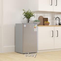 HOMCOM 91L Freestanding Under-Counter Fridge Reversible Door, Grey HOMCOM 91L Freestanding Under-Counter Fridge Reversible Door, Grey