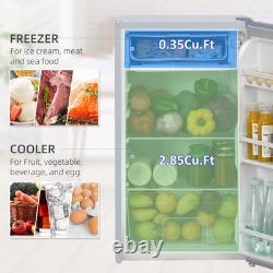 HOMCOM 91L Freestanding Under-Counter Fridge Reversible Door, Grey HOMCOM 91L Freestanding Under-Counter Fridge Reversible Door, Grey