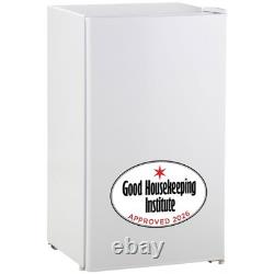 HOMCOM 91L Under Counter Fridge Good Housekeeping Institute Approved White