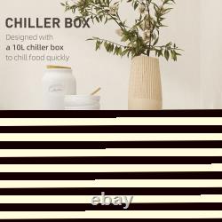 HOMCOM 91 Litre Freestanding Under Counter Fridge, 47.5cm Wide