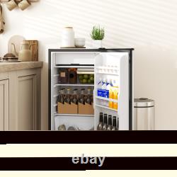 HOMCOM 91 Litre Freestanding Under Counter Fridge, 47.5cm Wide