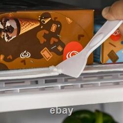 HOMCOM 91 Litre Freestanding Under Counter Fridge Freezer With Chiller Box, Grey