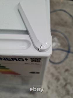 HOMCOM Under Counter Fridge, 91L Removable Shelf Reversible Door Adjustable Legs