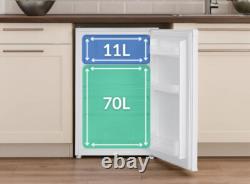 HYE 70L Under Counter Fridge With 11L 4 Ice Box 48cm Refurb A (Read)