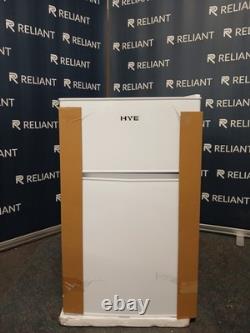HYE 86L Under Counter Fridge Freezer, Freestanding, 49cm, White -Refurb A (Read)