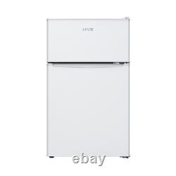 HYE 86L Under Counter Fridge Freezer, Freestanding, 49cm, White -Refurb A (Read)