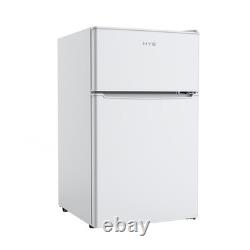 HYE 86L Under Counter Fridge Freezer, Freestanding, 49cm, White -Refurb A (Read)