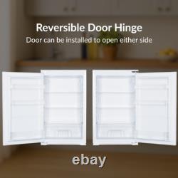 HYE In-column Under Counter Fridge 129 Litre RF01BIUC129W01 Refurb A (Read)