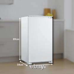 HYE In-column Under Counter Fridge 129 Litre RF01BIUC129W01 Refurb A (Read)