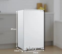HYE In-column Under Counter Fridge 129 Litre RF01BIUC129W01 Refurb C (Read)