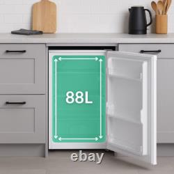 HYE Under Counter Fridge 48cm Freestanding Larder 88 Litre Refurb A (Read)
