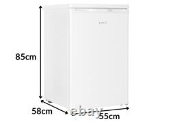 HYE Under Counter Fridge 55cm Freestanding Larder 127L Open Box (Read)