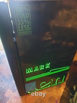 Heineken Bar Fridge Refrigerator Beer Fridge with Light LED Lighting Black