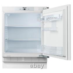 Hisense RUL178D4AWE Integrated Under Counter 82cm Fridge 138 L LED RRP £299 Hisense RUL178D4AWE Integrated Under Counter 82cm Fridge 138 L LED RRP £299