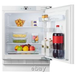 Hisense RUL178D4AWE Integrated Under Counter 82cm Fridge 138 L LED RRP £299