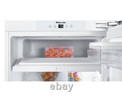 Hisense RUR156D4AW1 Integrated Under Counter Fridge with Ice Box White F