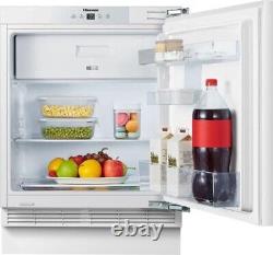 Hisense RUR156D4AWE Integrated Undercounter Fridge White