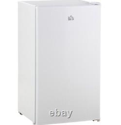 HomCom white 91 litre fridge with freezer in very good condition