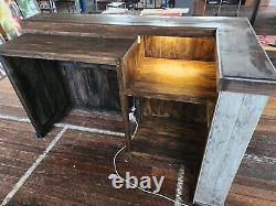 Home Bar 185cm Long Under Counter Double Door Fridge Bar. Left Or Right Return