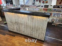 Home Bar 185cm Long Under Counter Double Door Fridge Bar. Left Or Right Return