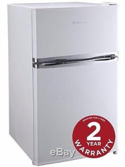 Home Kitchen 84.5x49.5x52cm Under Counter Fridge Freezer Energy A+ Red, White NEW