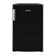 Hoover 127 Litre Freestanding Undercounter Fridge Black Holhs58ebhk