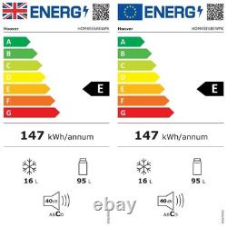 Hoover 95 Litre Integrated Under Counter Fridge HOM4SE68EWPK