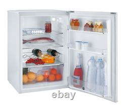 Hoover HFLE54WN Free Standing Under Counter Fridge with bottle shelf (55cm Wide)
