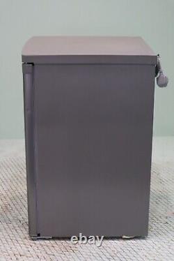 Hoover HFLE54XKN Undercounter Fridge 55cm Wide Static Defrost F Rated Silver