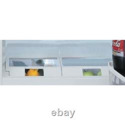 Hotpoint 144 Litre 82cm Integrated Under Counter Fridge with Fixed Do HBUF011. UK