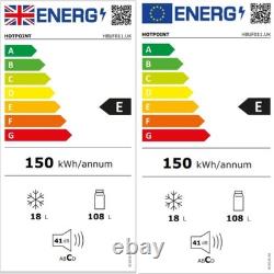 Hotpoint 144 Litre Integrated Under Counter Fridge HBUF011. UK