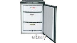 Hotpoint Freezer Graphite Good Used 60 Wide Under Counter Freestanding