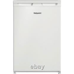 Hotpoint H55V1 112W UK Free Standing Fridge 114 Litres White E Rated