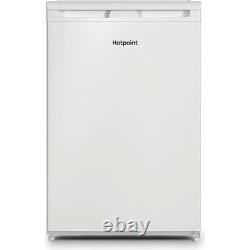 Hotpoint H55V1 112W UK White Under Counter Fridge with Ice Box 114L