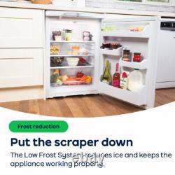 Hotpoint HBUF011. UK Built Under Fridge 108 Litres White E Rated