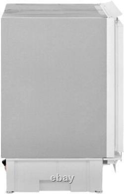 Hotpoint HLA1. UK1 Integrated Built-in Under Counter Larder Fridge White