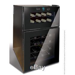 Husky HN7 Reflections Dual Zone Undercounter Wine Cooler