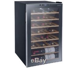 Husky HUS-HN10 Reflections Under Counter 34 Wine Chiller Drinks Fridge Black