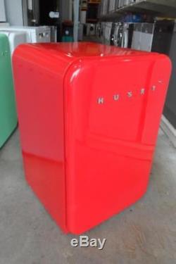 Husky HUS-RETRO130 Radiant Red Under Counter Retro Style Fridge PLU COLLECTION