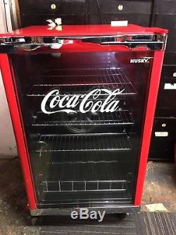 Husky HY211 Coca Cola Under Counter Glass Drinks Chiller / Fridge COLLECT