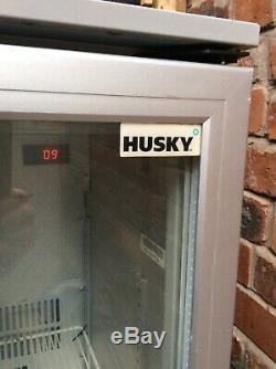 Husky Under Counter Fridge Backbar Cooler Glass Door Model HUS-C1-HY